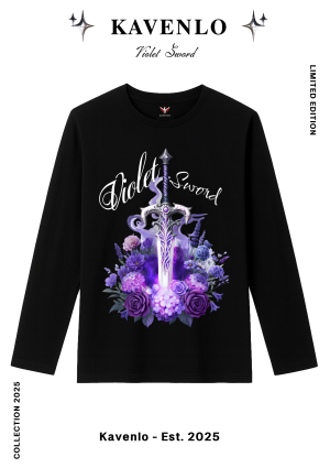 Long Sleeve T-shirt – Violet Sword