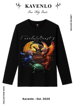 Long Sleeve T-shirt – Four Holy Beasts
