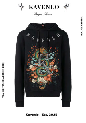 Hoodie - Dragon Flower