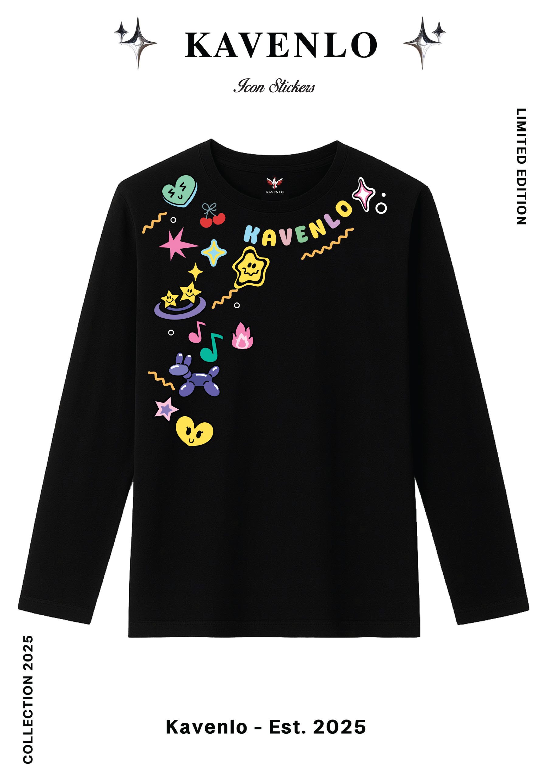 Long Sleeve T-shirt – Icon Sticker