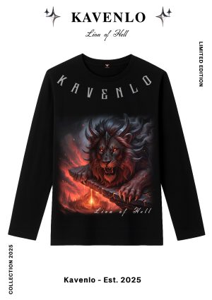 Long Sleeve T-shirt – Lion of Hell