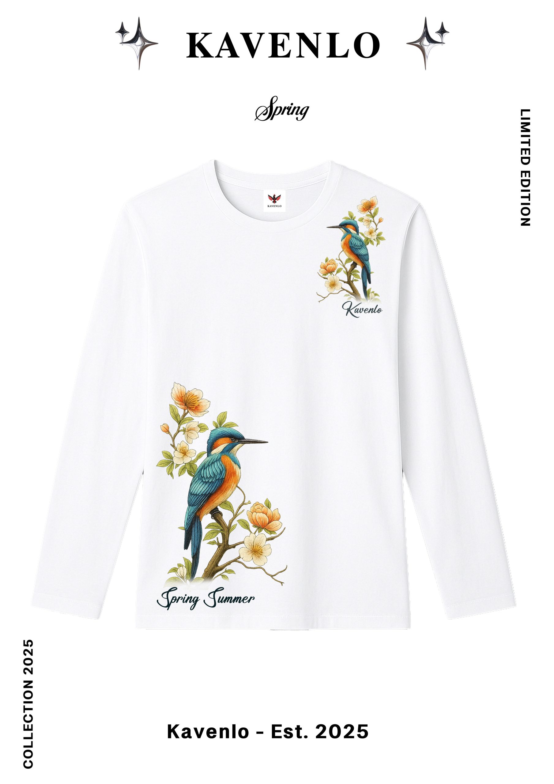 Long Sleeve T-shirt – Spring - Hình ảnh 2