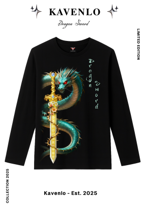 Long Sleeve T-shirt – Dragon Sword
