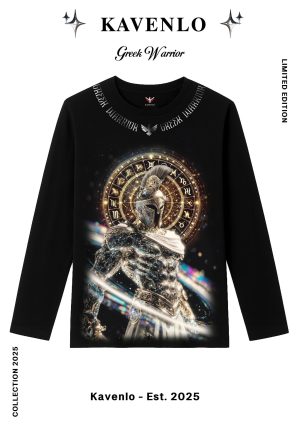 Long Sleeve T-shirt – Greek Warrior