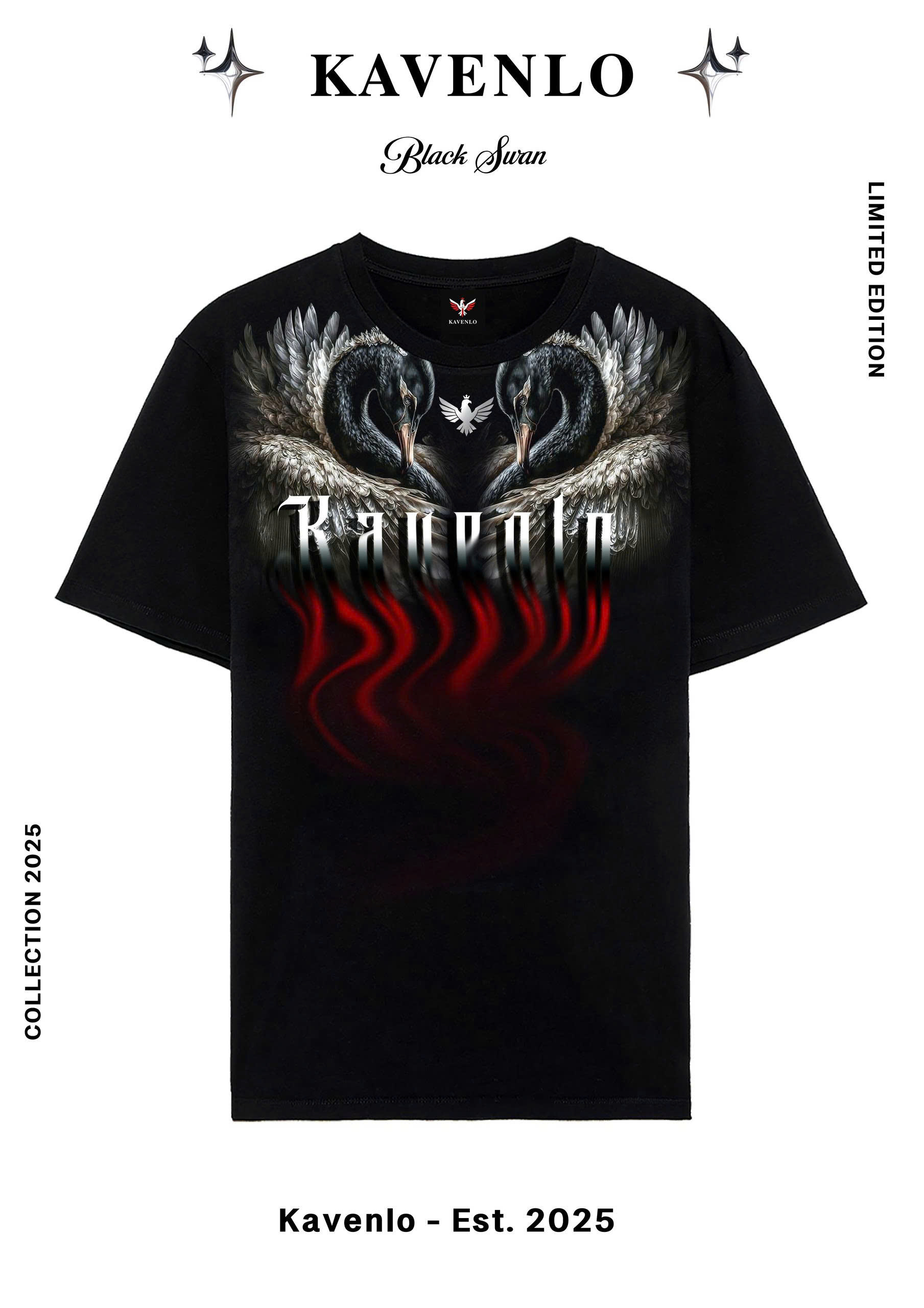 T-shirt  - Black Swan