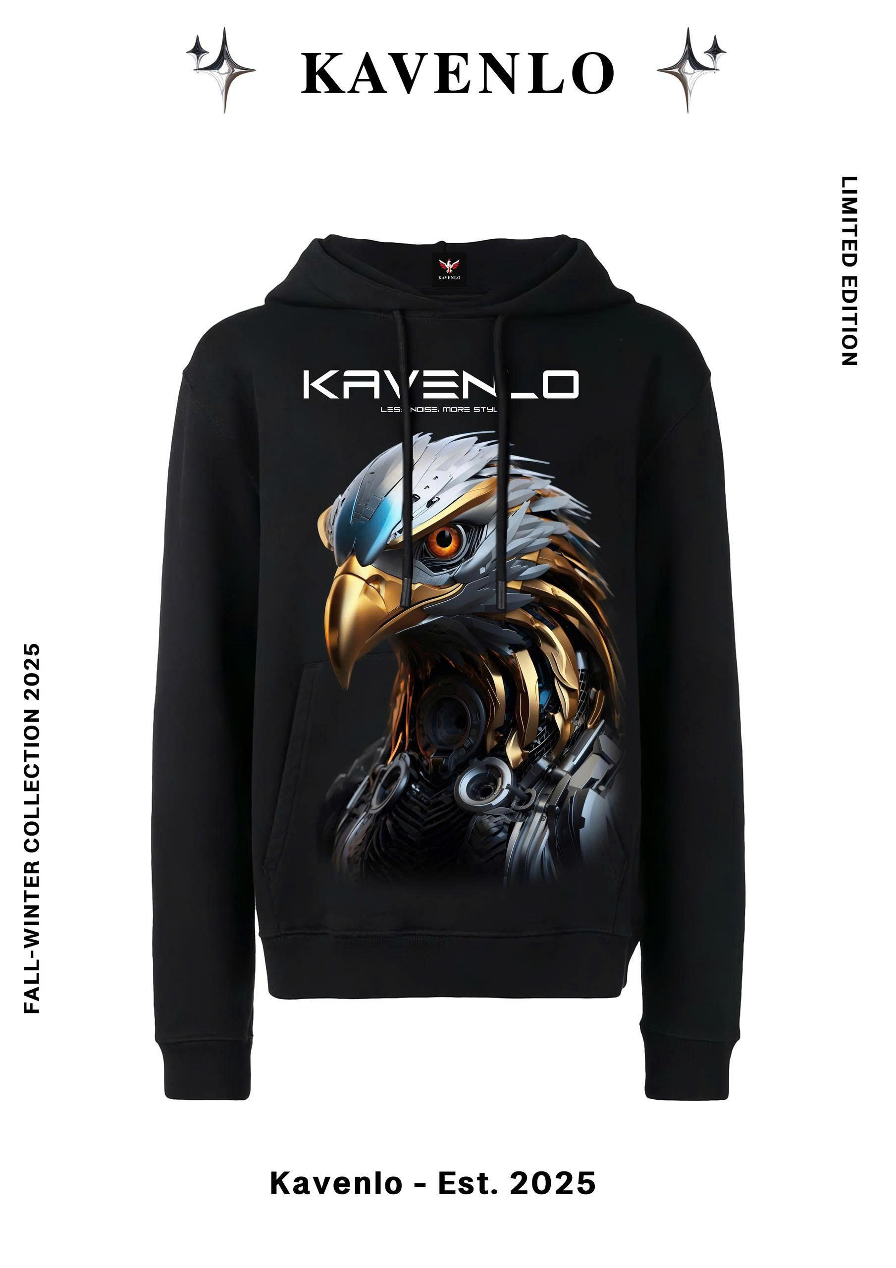 Hoodie - Cyber Eagle