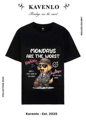 T-shirt  - Monday are the Warst