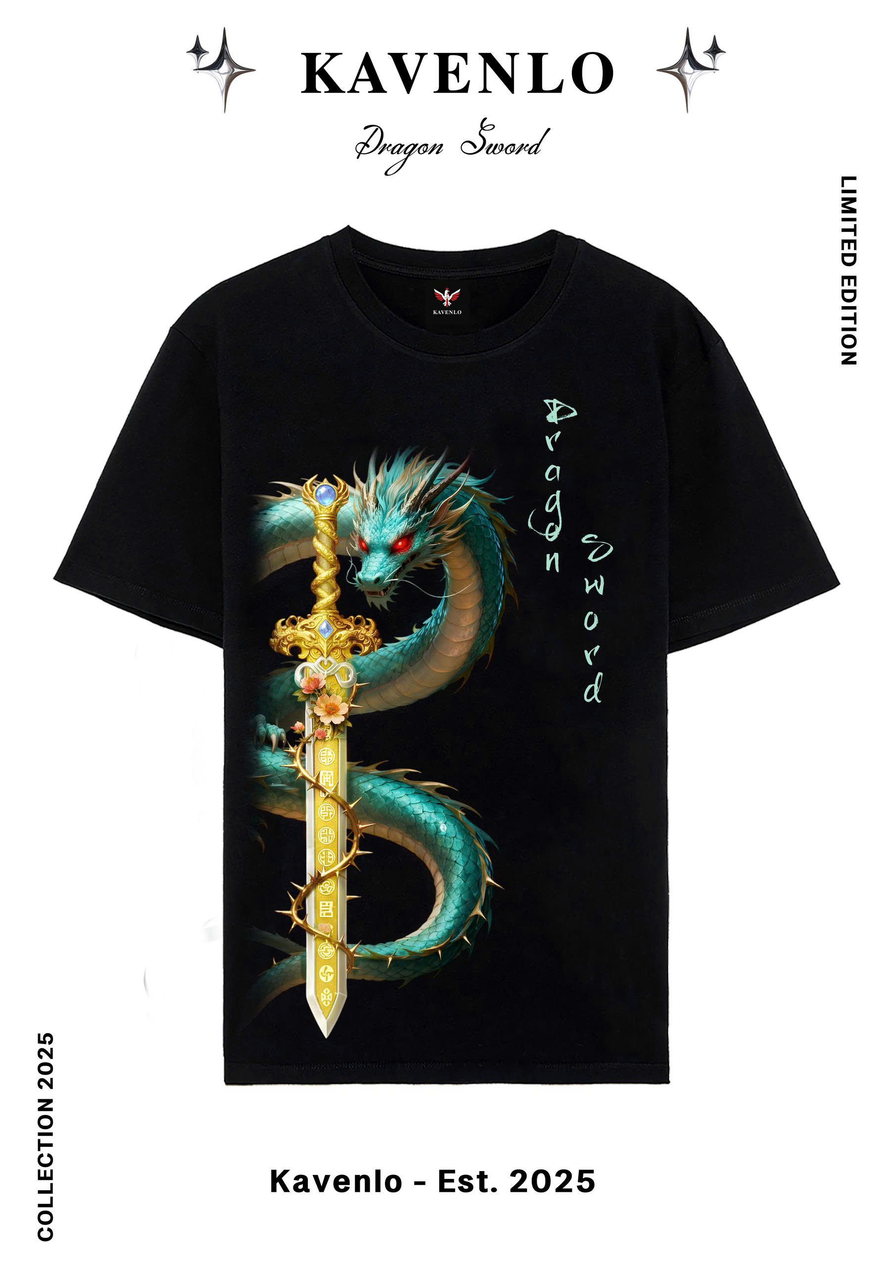 T-shirt - Dragon Sword