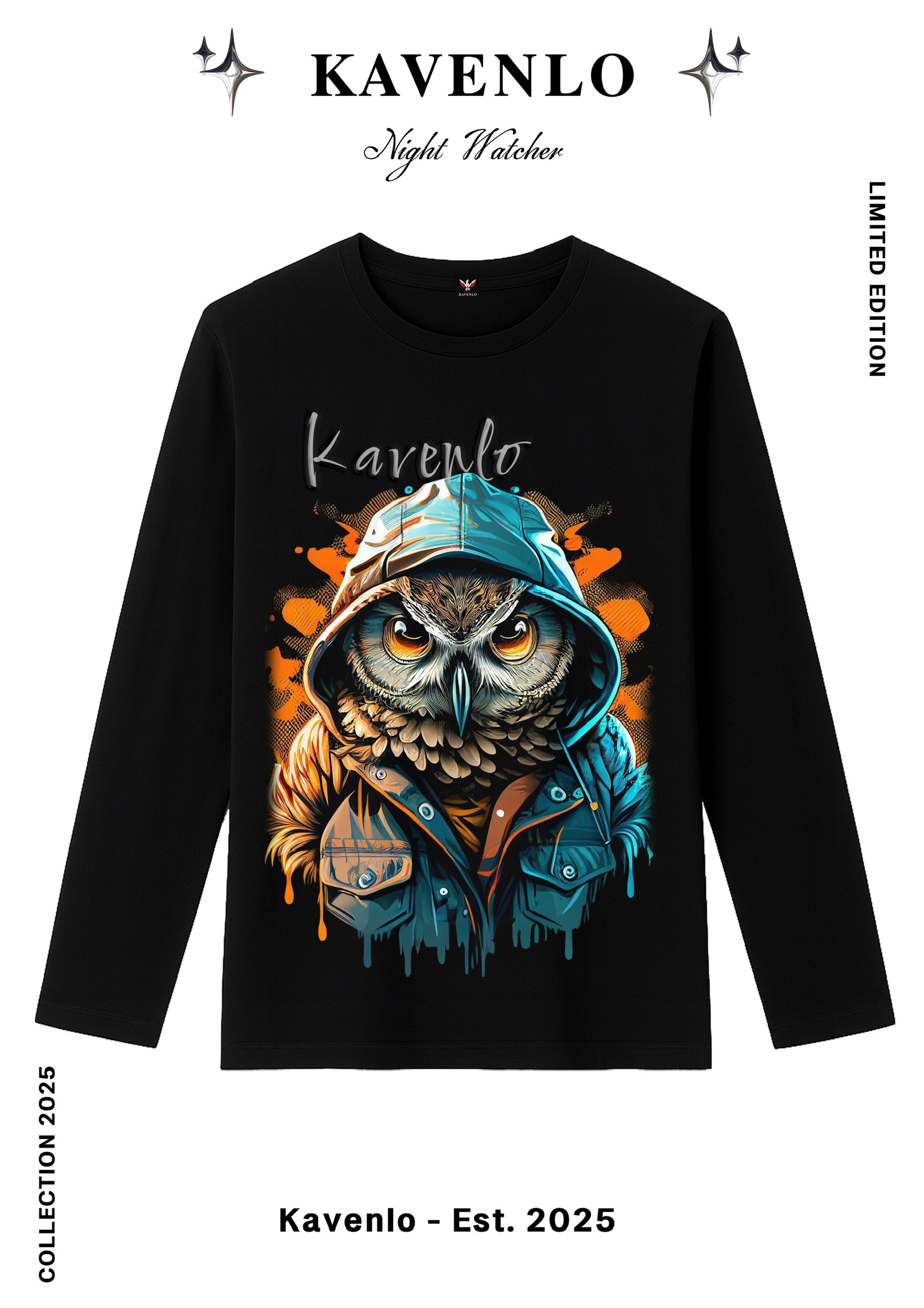 Long Sleeve T-shirt – Night Watcher