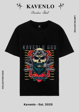 T-shirt  - Revolver Skull