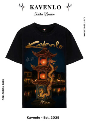 T-shirt  - Golden Dragon